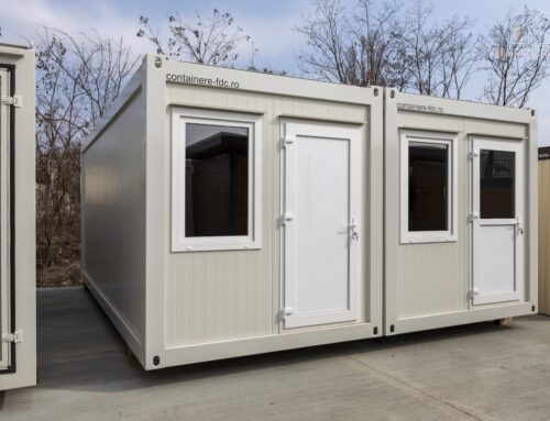 Containere dormitor și bucătărie – special concepute pentru confortul muncitorilor